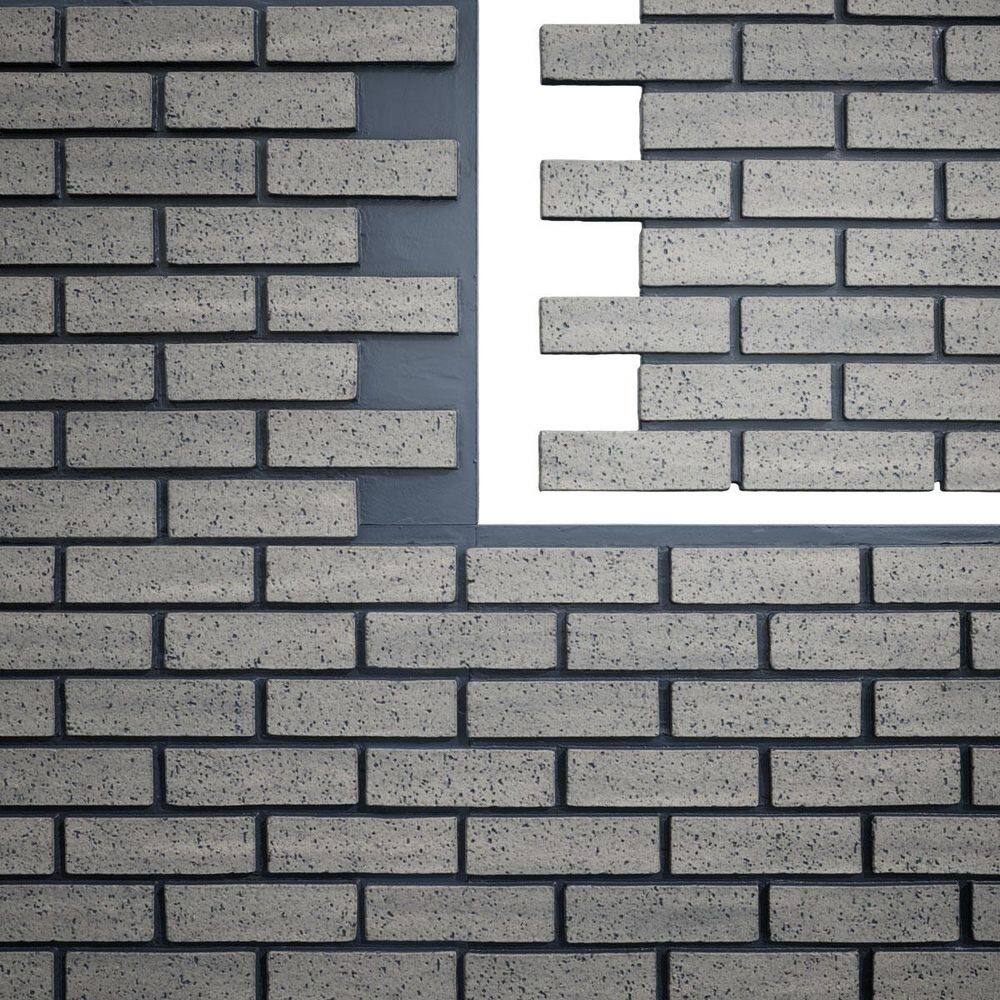 "EverStone Traditional Faux Brick Panel, 44""W x 21 3/4""H x 3/4""D, Slate Color" price history on PriceWatchPro
