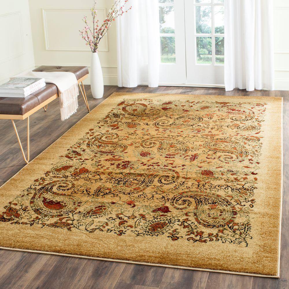 Handmade Red Tufted Synthetic 10' x 14' Rectangular Rug