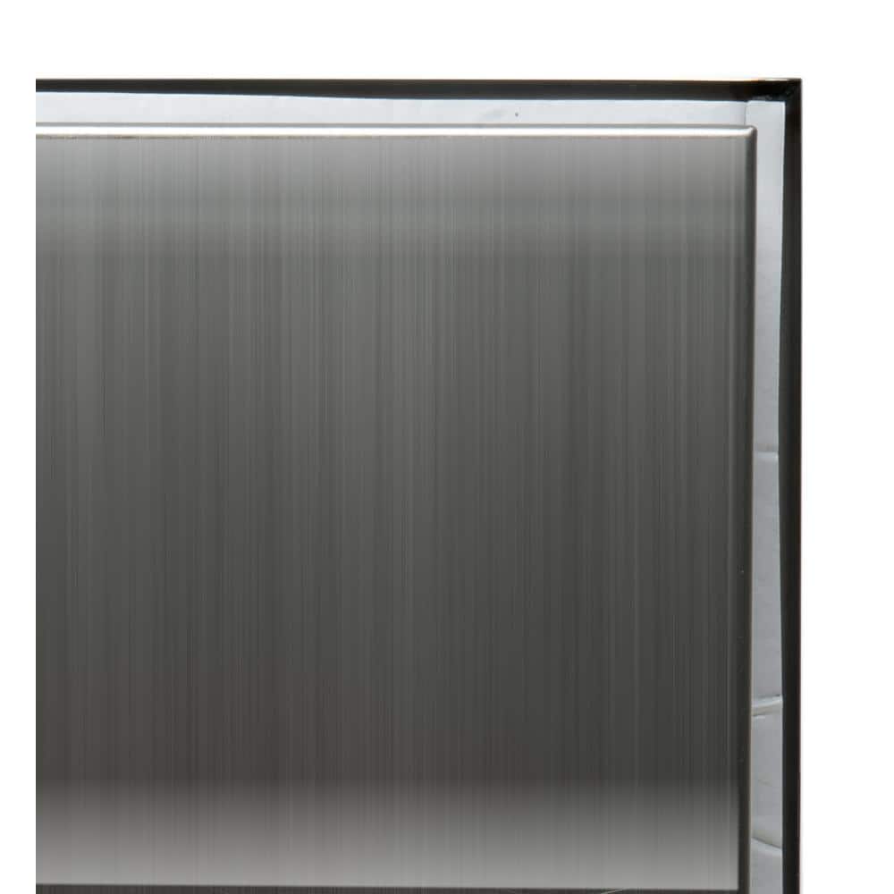 12 x 12 Brushed Stainless Steel Wall Mount Shower Niche