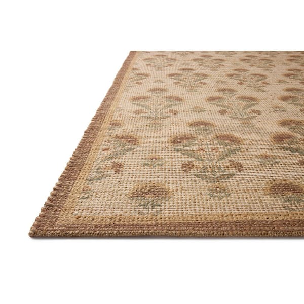 Chris Love Julia Rue Wheat/Sage 5 ft. x 7 ft. 6 in. Transitional Area Rug