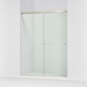 KOHLER Revel 59.625 in. W x 76 in. H Sliding Frameless Shower Door