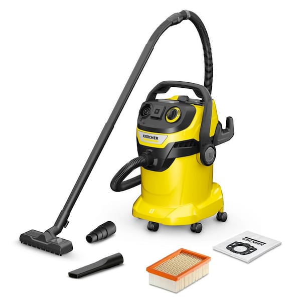 el primero Custodio aplausos Karcher WD 5/P Multi-Purpose 6.6 Gal. Wet/Dry Shop Vacuum Cleaner with  Attachments and Blower Feature - 2022 Edition 1.628-311.0 - The Home Depot