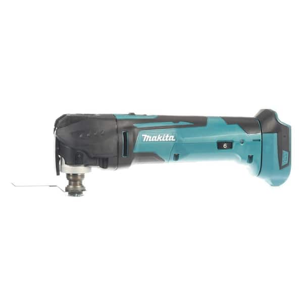 motor Product zweer Makita 18V LXT Lithium-Ion Cordless Variable Speed Oscillating Multi-Tool  (Tool-Only) With Blade and Accessory Adapters XMT03Z - The Home Depot