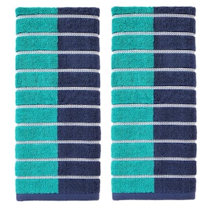 Colorblock Stripes 2 Pc Hand Towel