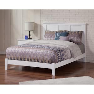 Madison White Queen Traditional Bed