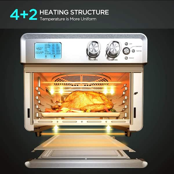 38L Large Capacity Electric Oven for Baking Household Toaster Oven  Full-automatic Multi-function Bread Baking Ovens