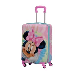 Disney Minnie Mouse TIE DYE Kids 21" Hardside Spinner Luggage