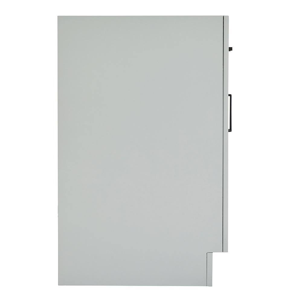 Hepburn 30" Gray Hardwood Single Freestanding Vanity Cabinet