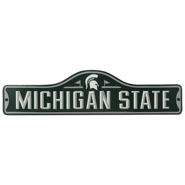 Michigan State University Metal Street Sign
