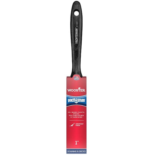 1 in. Yachtsman White China Flat Brush
