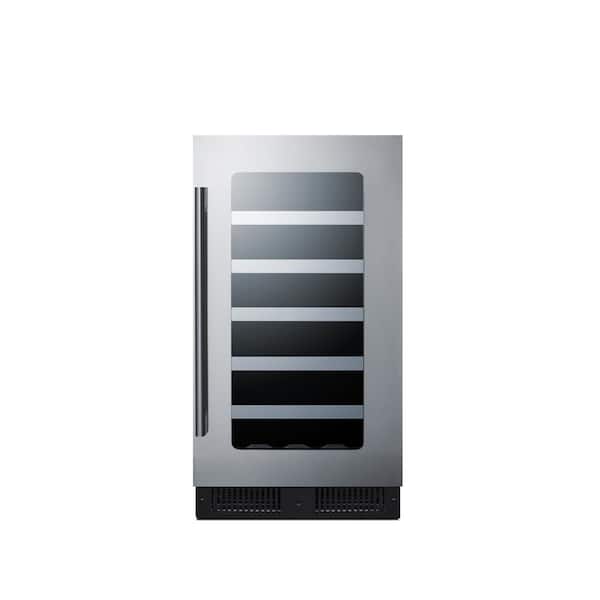 Summit Appliance 18 in. 29-Bottle Built-In Wine Cooler