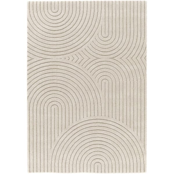Caserio Charcoal 5 ft. x 7 ft. Modern Geometric Area Rug