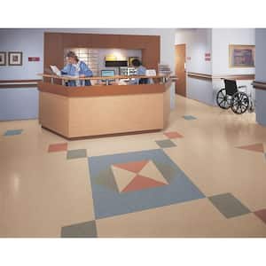 Imperial Texture VCT 12 in. x 12 in. Mid Grayed Blue Standard Excelon Commercial Vinyl Tile (45 sq. ft. / case)