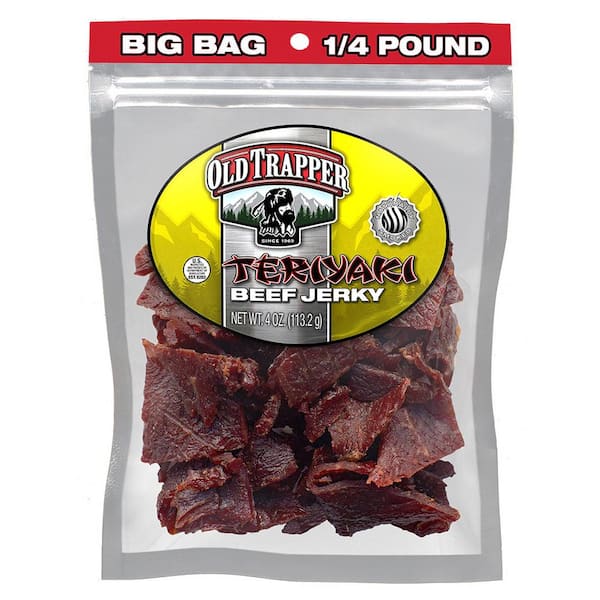 OLD TRAPPER Old Fashioned Teriaki Beef Jerky