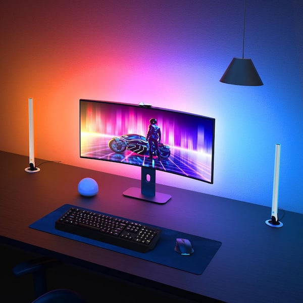 Govee Desk Neon Rope Light (6.5-foot) Flexible, smart RGBIC light