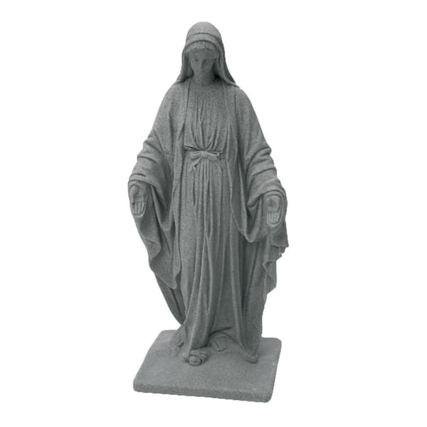 Emsco Granite Color High Density Resin Virgin Mary Statue