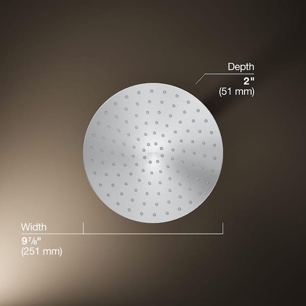 ケトリア⭐︎ KOHLER Awaken 1-Spray Patterns 1.75 GPM 10 in. Ceiling Mount
