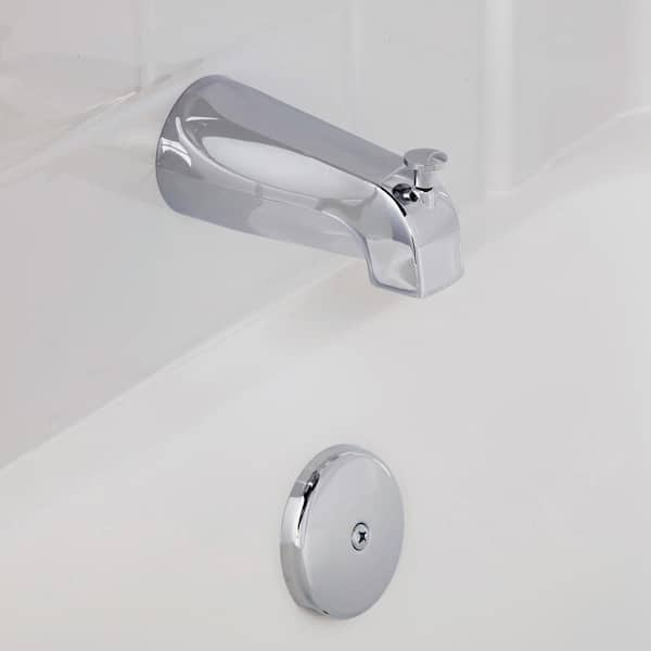 Tub Spout with Diverter, Chrome