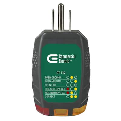 CE PLUG/OUTLET RECEPTACLE TESTER