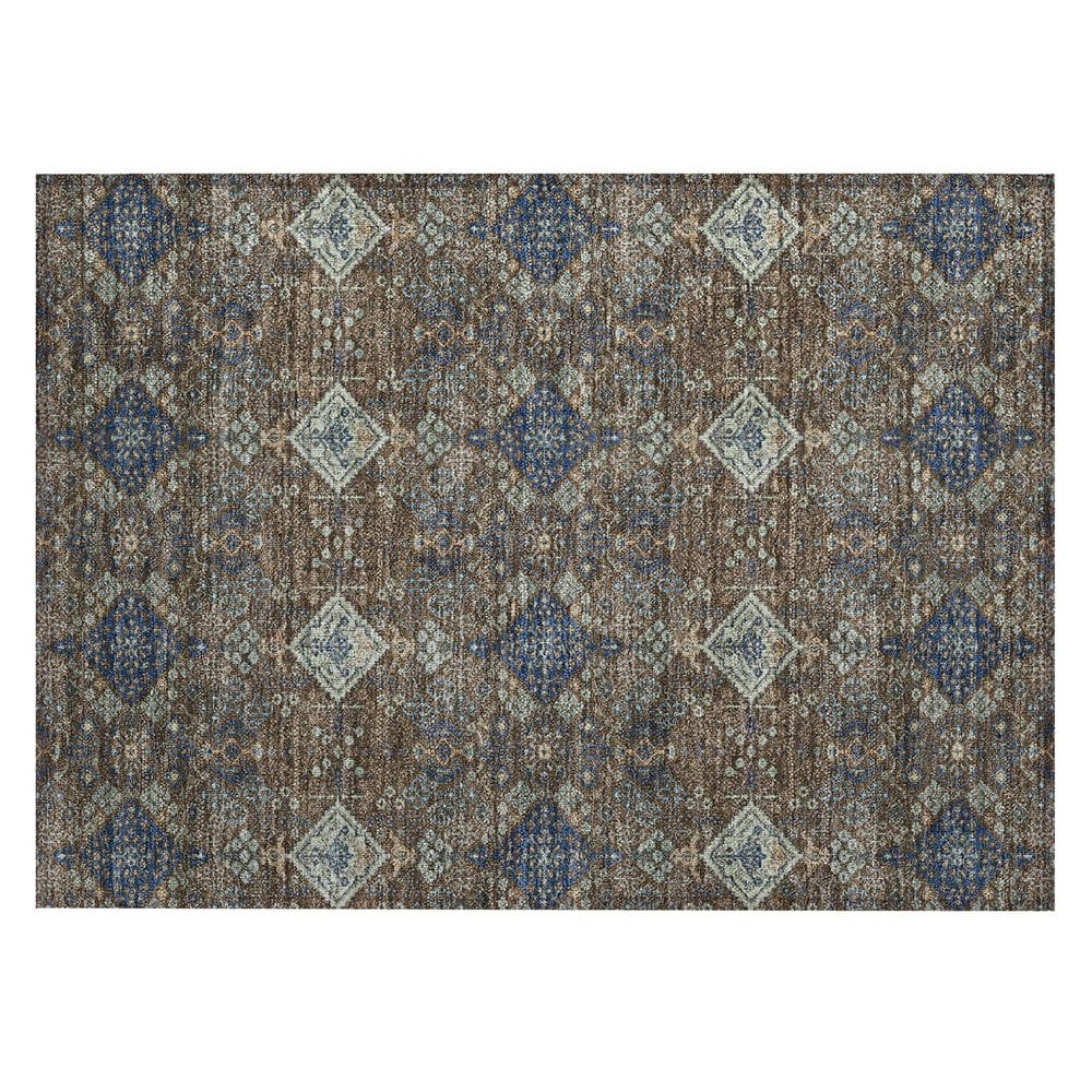 Chantille Machine Washable Indoor/Outdoor Abstract ACN2477 Chocolate 2 ft. x 3 ft. Accent Rug price history on PriceWatchPro