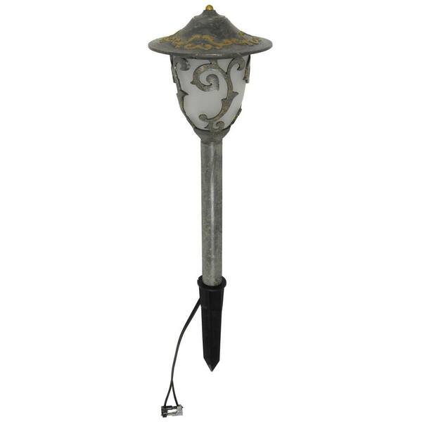 Malibu Low Voltage Weathered Bronze Scroll Light-DISCONTINUED