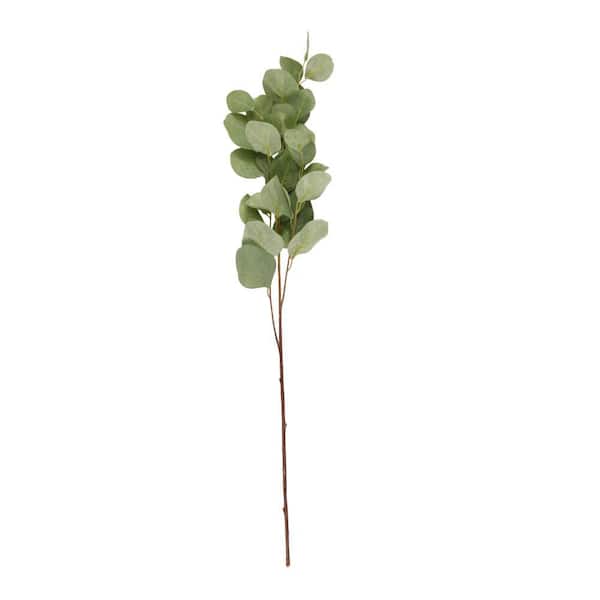 Litton Lane 32 in. Tall Eucalyptus Stem Artificial Foliage (Set of 12)