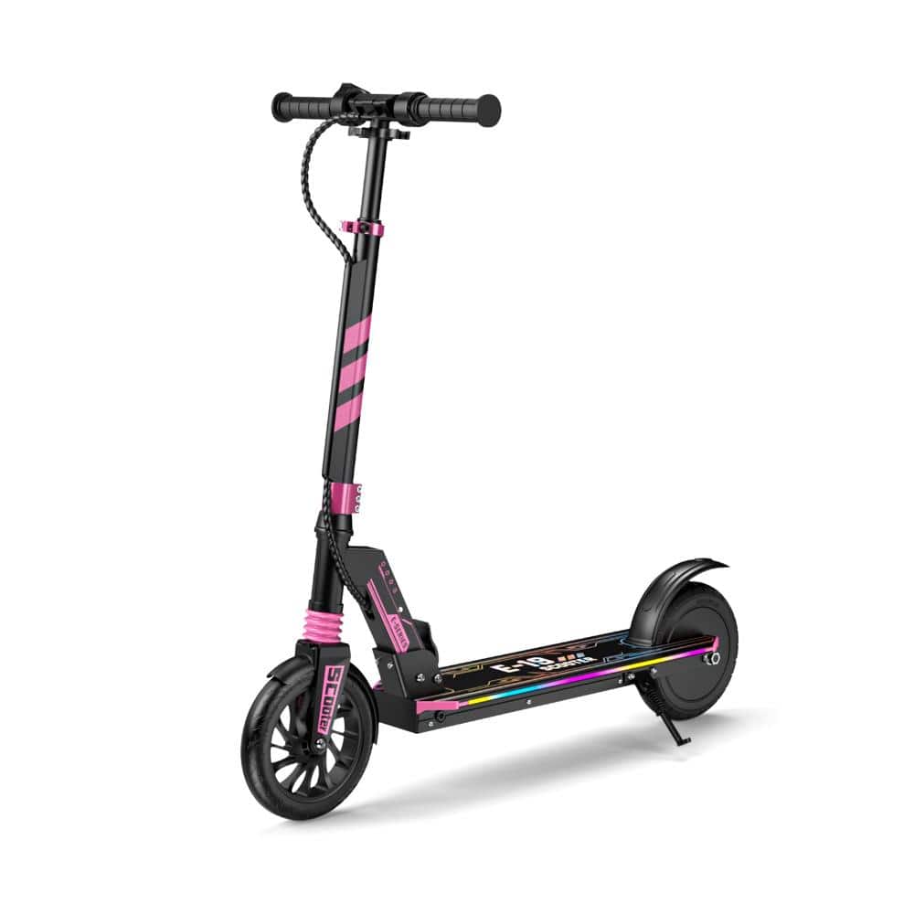 Pink Foldable Kids Electric Scooter 180W Motor, 10MPH Speed 10Miles Long Range 8 Inch Tire price history on PriceWatchPro