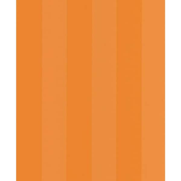 National Geographic Orange Broad Stripe Wallpaper Sample