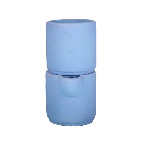 MPG 3 in. Dia x 6 in. H Self Watering Decorative Pot in Blue