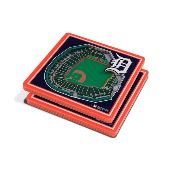 MLB Detroit Tigers 3D StadiumViews Coasters