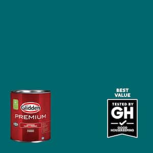 Glidden Premium 1 gal. PPG1147-7 Tahitian Treat Satin Interior