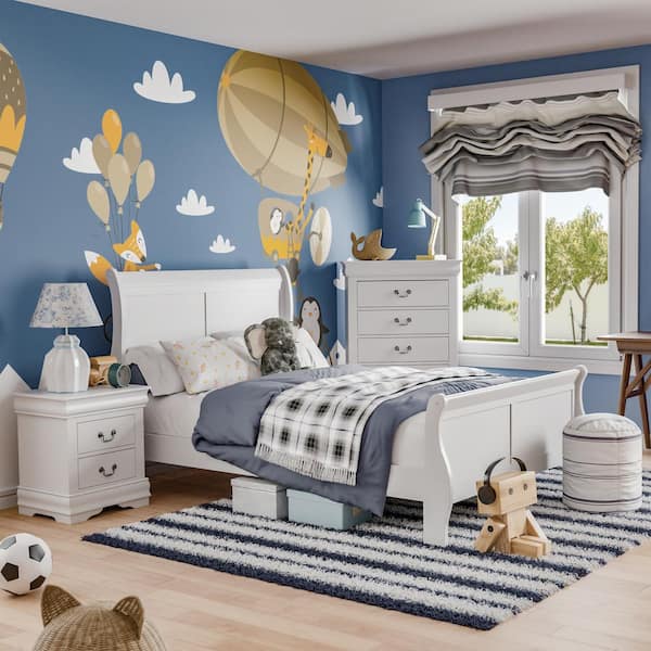 Boys bedroom orders white furniture