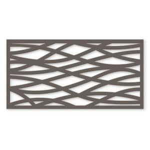 Wave 48 in. x 24 in. Warmstone Polypropylene Multi-Purpose Decorative Panel