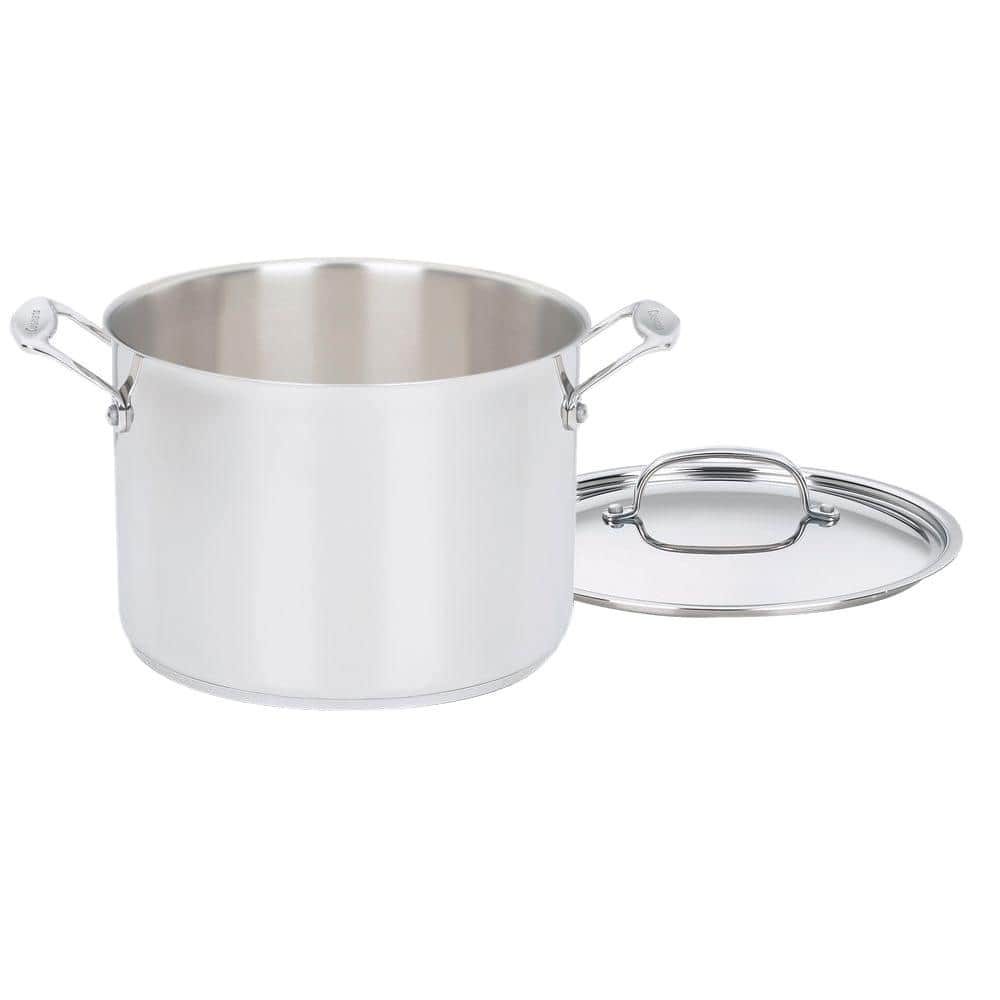 Chefs Classic 8 Qt. Stainless Steel Stock Pot with Lid