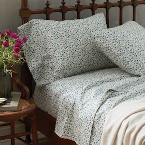 Villa D’Ascoli Ajmer Mini Floral Sateen Fitted Sheet