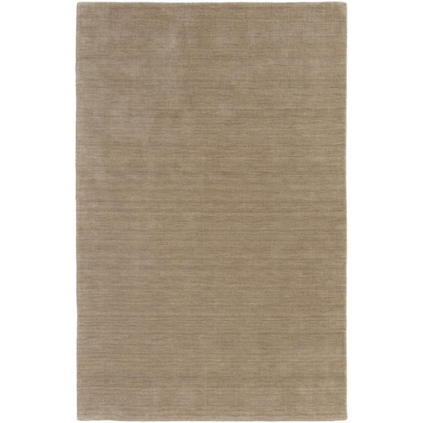 HomeRoots 4 x 6 Tan Solid Color Area Rug