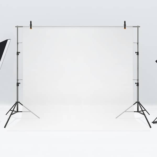 12 x 10 ft. Heavy Duty Backdrop Stand, Height Adjustable Photography Backdrop Stand