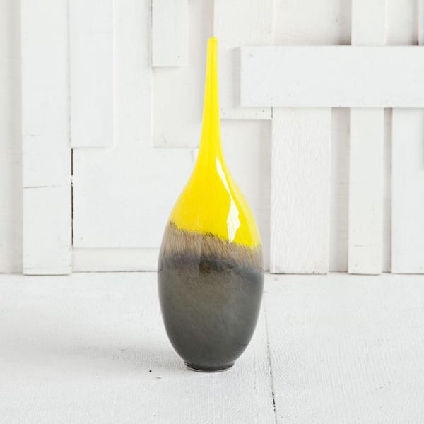 Mercana Jasse Yellow Small Decorative Vase