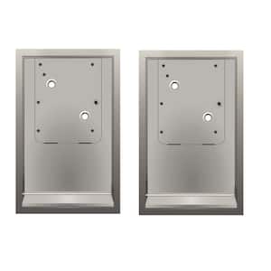 Stainless Steel Recess Kit for the Hemlock Electric Hand Dryer (2-Pack)