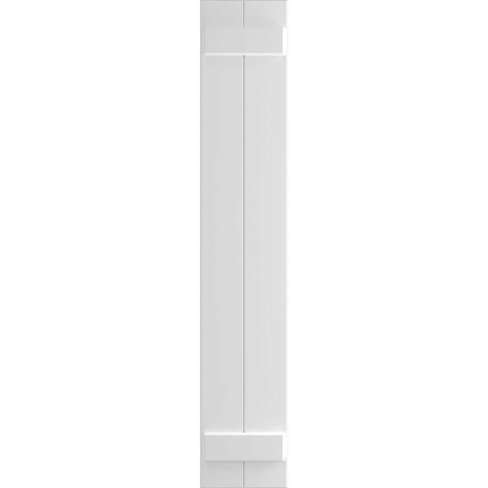 "10 3/4"" x 32"" True Fit PVC Two Board Joined Board-n-Batten Shutters, White (Per Pair)" price history on PriceWatchPro