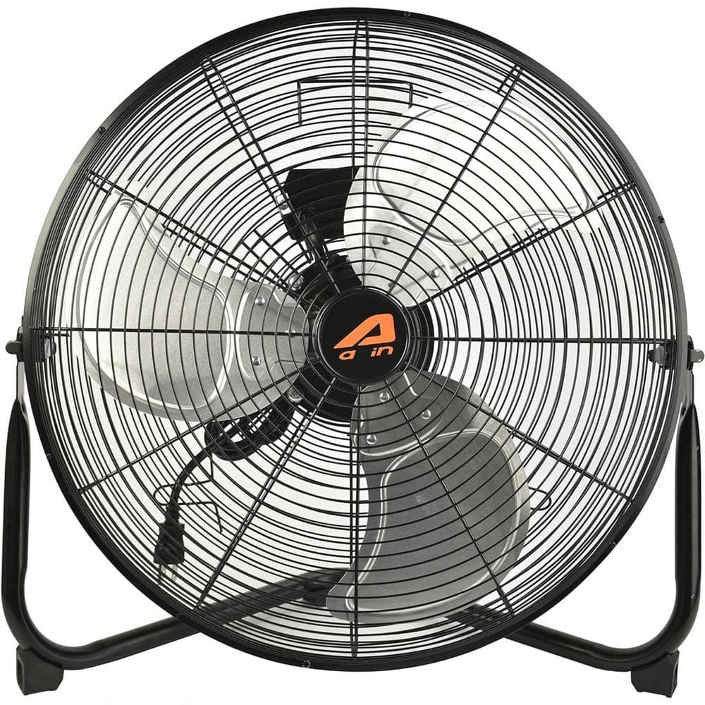 20 Inch High Velocity Industrial Wall Fan 3 Speed for Industrial, Commercia