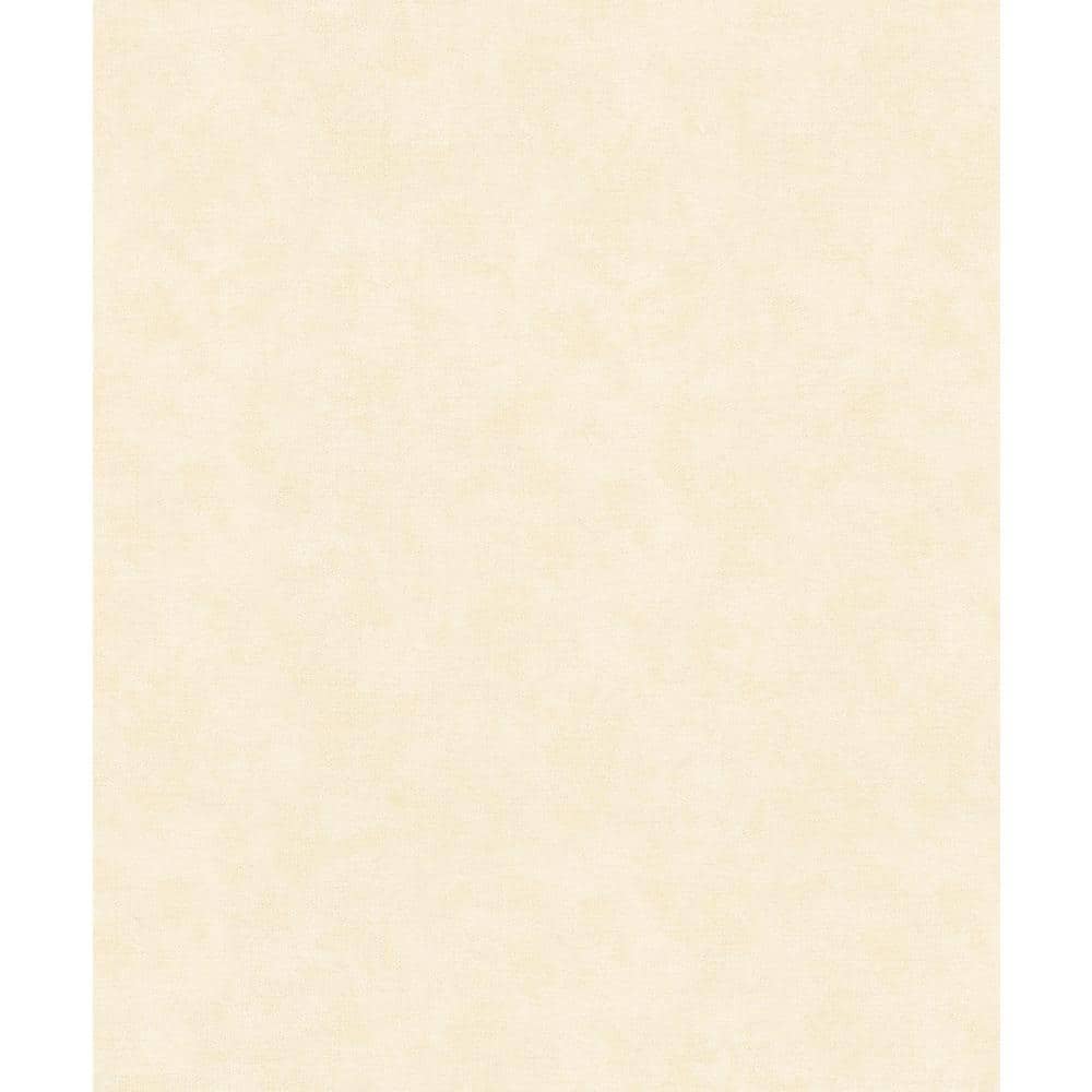 Flora Collection Yellow Plain Linen Effect Shimmer Finish Non-Pasted Vinyl 