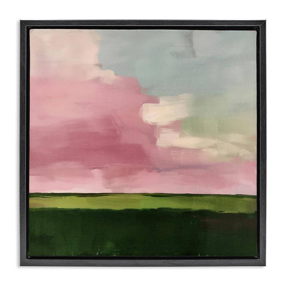 Pink Clouds Sunrise by Svetlana Aleynikova Black Floater Frame Nature Graphic Art Print 25 in. x 25 in. price history on PriceWatchPro