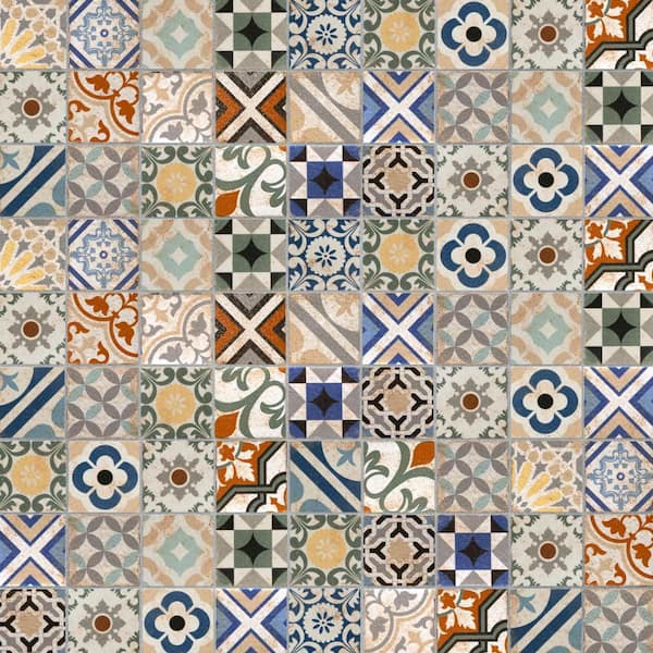 Merola Tile Benisa Taco Paladio 2 in. x 2 in. Porcelain Floor and Wall Tile (0.03 sq. ft. /Each)