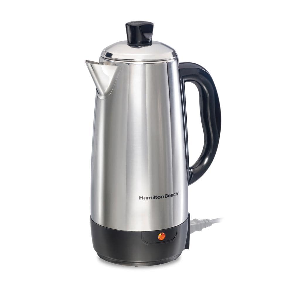 Hamilton Beach 12-Cup Stainless Steel Cordless Percolator 40616 - The ...