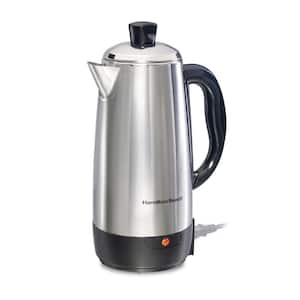 12-Cup Stainless Steel Cordless Percolator