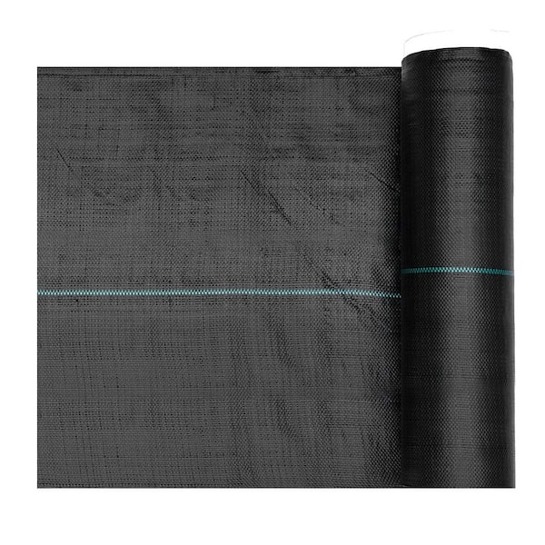 Weed Barrier Fabric Heavy Duty 1.3 x 100 ft. 3.2 oz. Landscape Fabric Woven Weed Blocker Fabrics, Garden Fabrics Barrier