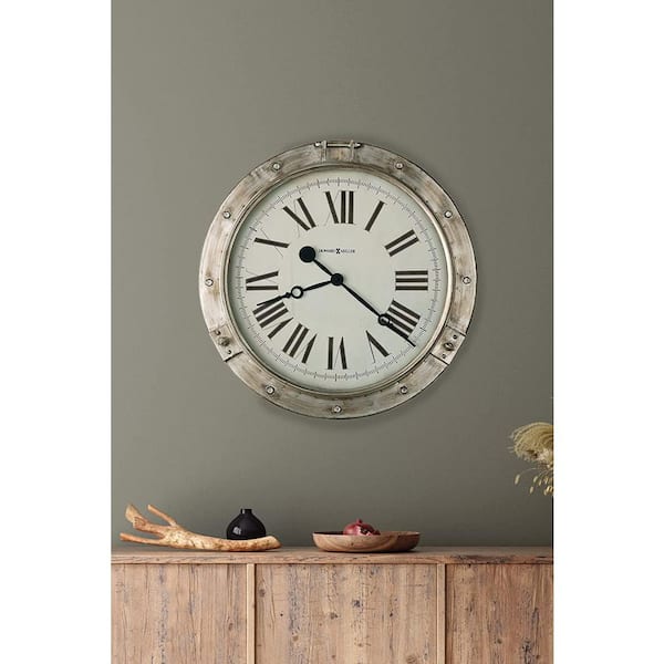 Howard Miller Chesney 625-719 Porthole Wall Clock - The Clock Depot