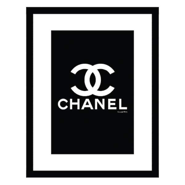 VENICE BEACH Collections Fashion Designer Bold Logo by Fairchild Paris 1-Piece Framed Graphic Print Abstract Poster Art Print 18 in. x 14 in.