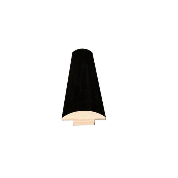 OptiWood Dark Night 0.445 in. Thick x 1-1/2 in. Width x 78 in. Length Hardwood T-Molding